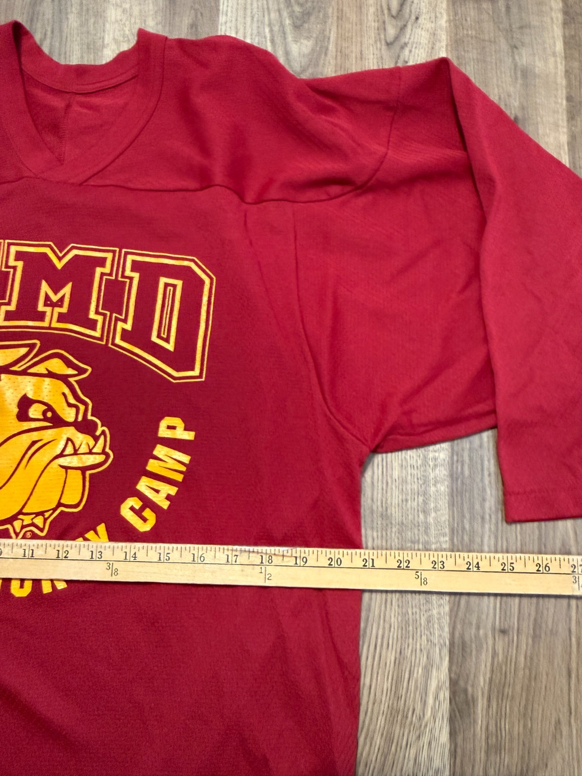 CCM Jersey Men's Size Medium Red Gold UMD Summer Hockey Camp gallery