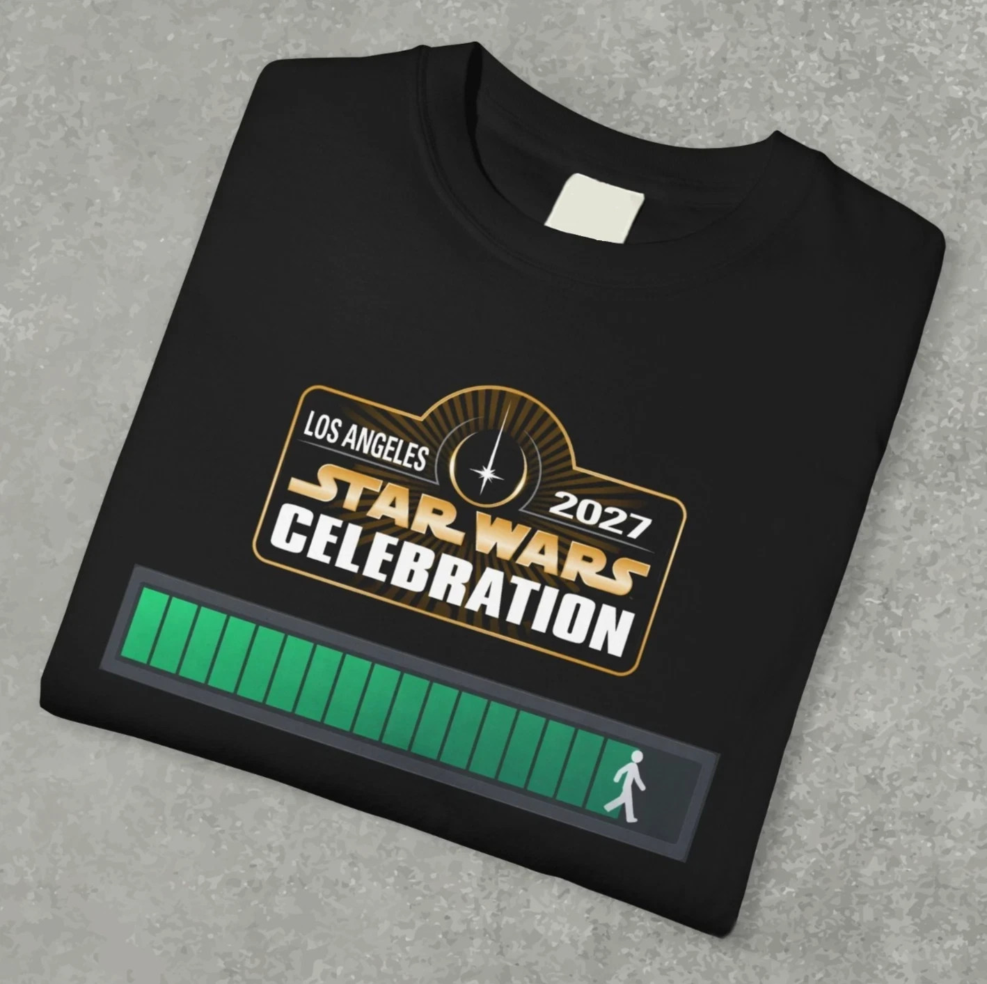 Funny 2027 Star Wars Celebration Shirt, star wars celebration 2027 walking man gallery