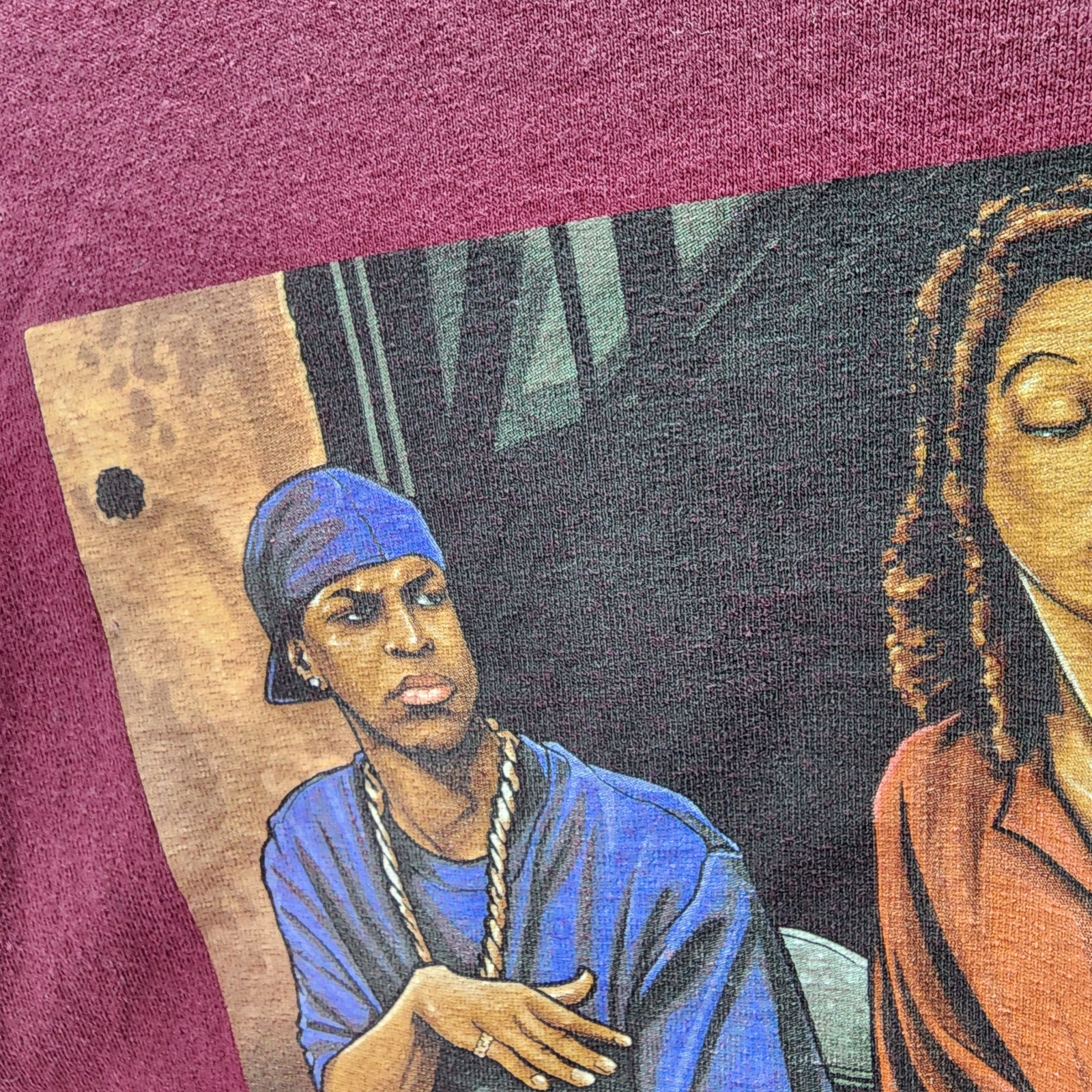DGK Friday Graphic T Shirt Mens Medium Burgundy Bye Felicia Streetwear Movie Tee gallery