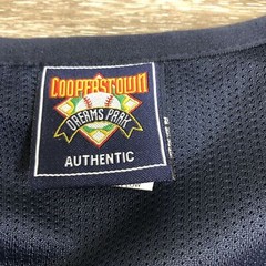 COOPERSTOWN Dreams Park Graphic Logo Blue Pullover Shirt Men’s Size Medium