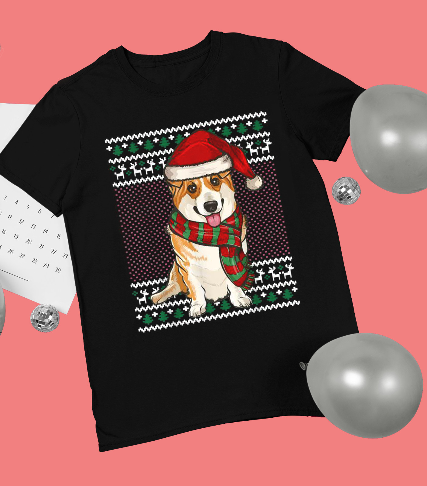 Dog Merry Christmas Short Sleeve Cotton All Size shirt