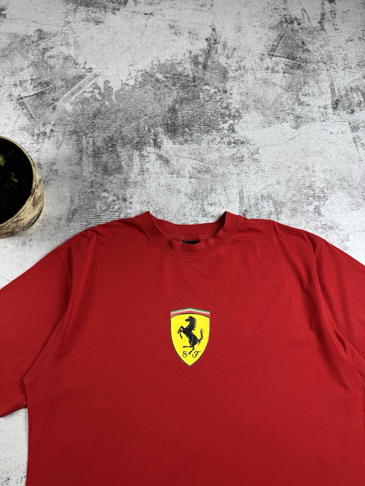 RACING FERRARI FORMULA 1 2002 00s MOTO RED MICHAEL SCHUMACHER T SHIRT JERSEY TEE gallery