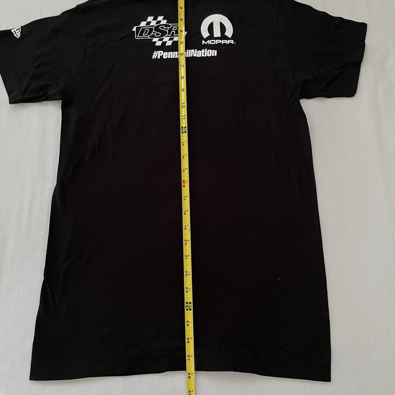 New Era Pennzoil Mopar DSR Racing T Shirt Men’s Small Black NASCAR Drag Racing gallery
