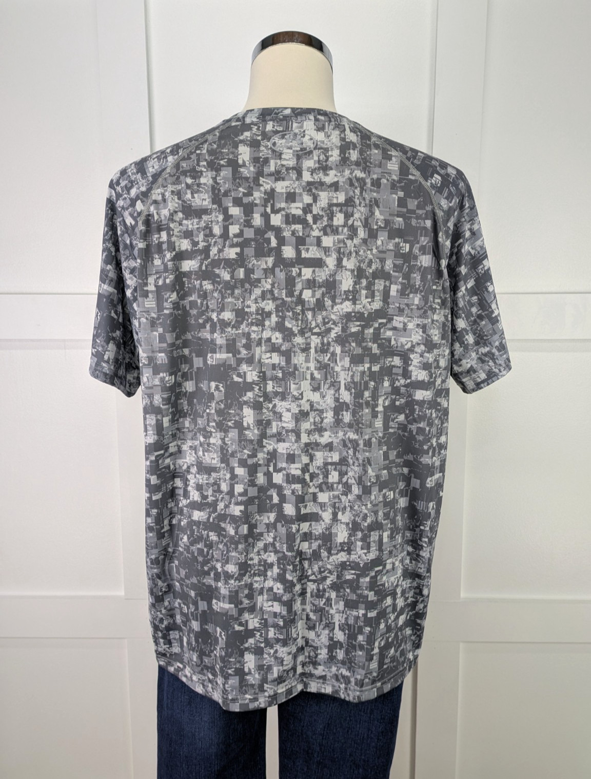 Under Armour UA Tech Printed Short-Sleeve Crewneck Tee Gym Loose Heatgear Men XL gallery