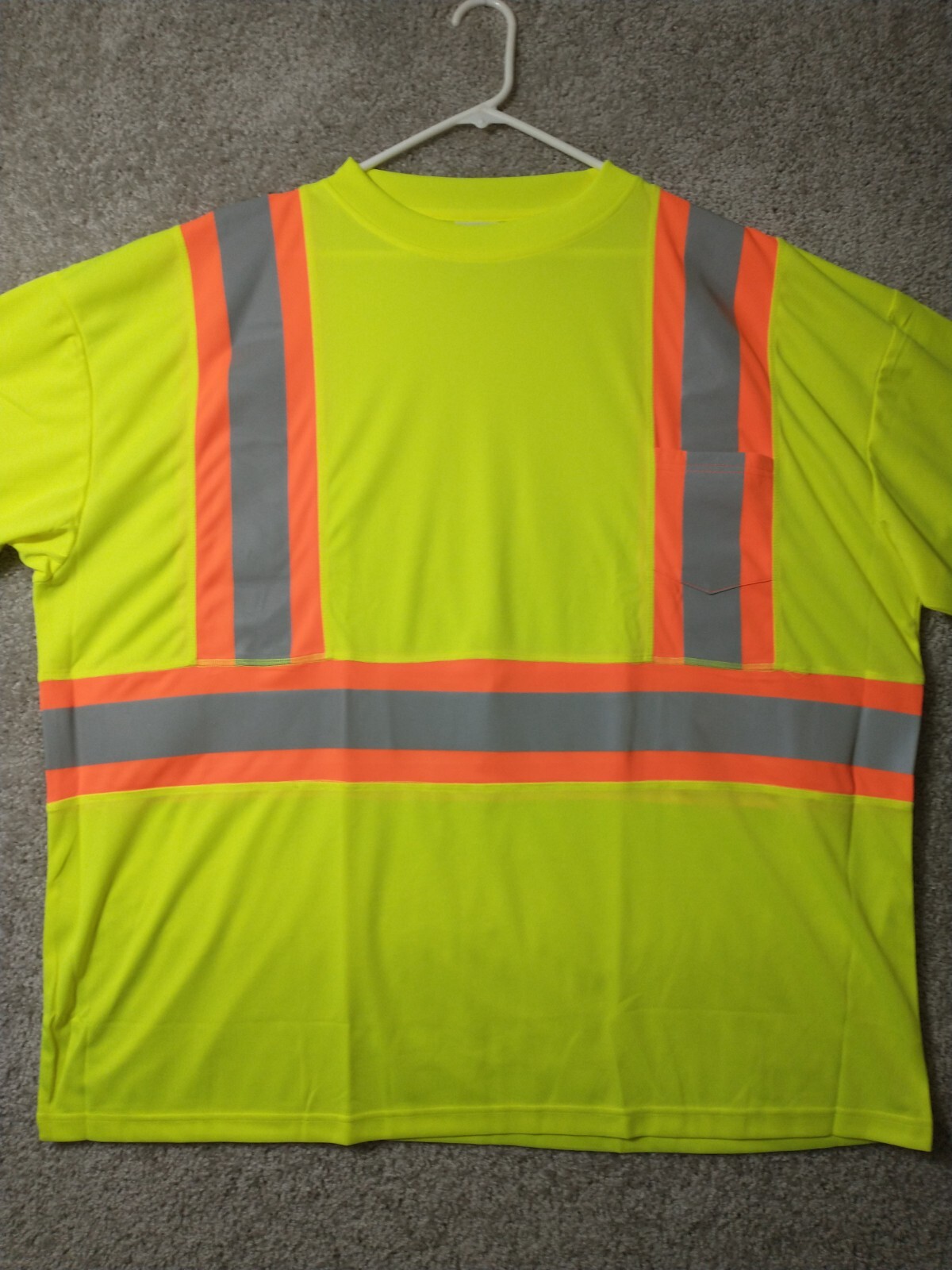 Kishigo High Performance Shirt Men's 4XL Yellow Hi-Vis PPE Reflective 9120 gallery