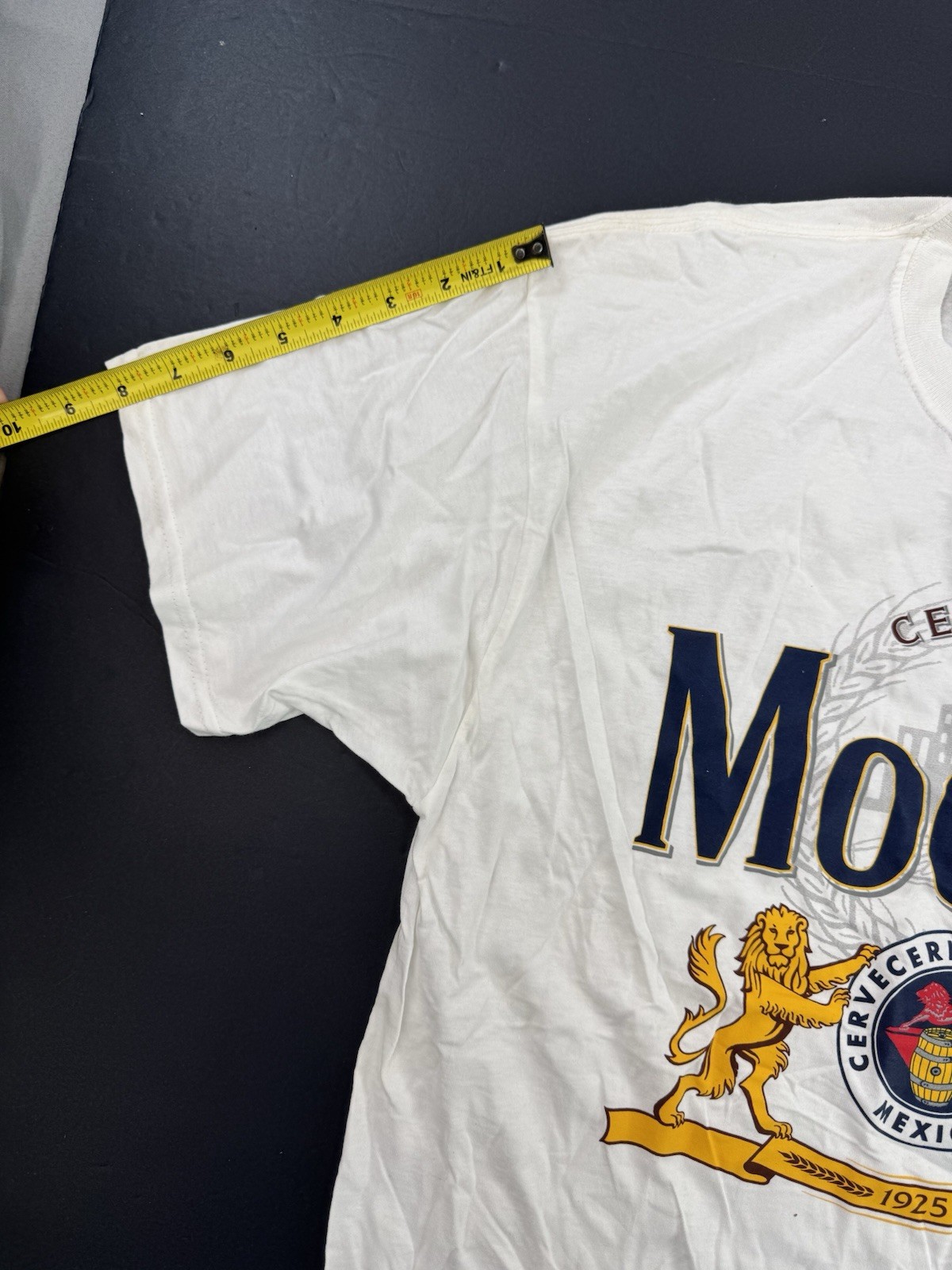 Modelo Mexican Beer T-Shirt Men’s Sz Large White Graphic Print BRAND NEW gallery