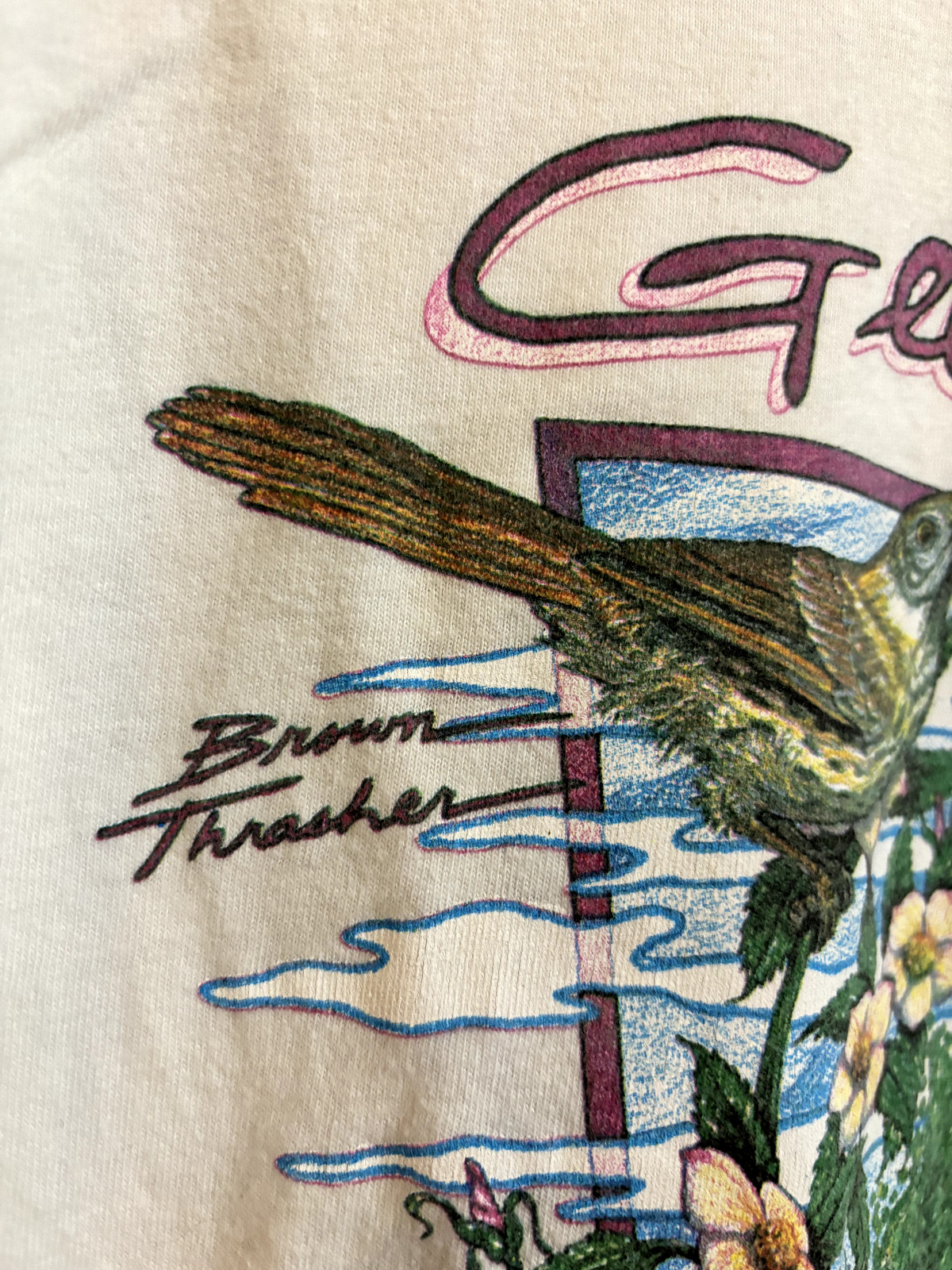 Vintage 1990 Georgia on My Mind Large Single Stitch T-Shirt USA gallery