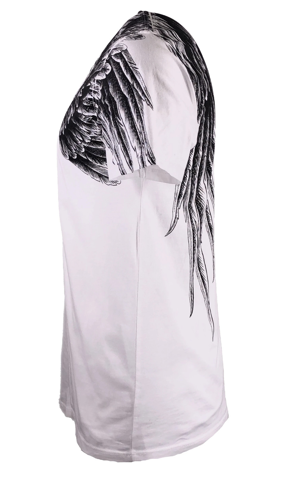 Xtreme Couture Affliction Men's T-Shirt AEROSMITH WHITE Wings Biker Tattoo MMA gallery