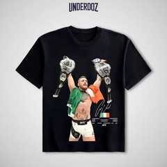 UnderDoz Conor McGregor Double Belted ,McGregor Tee, UFC Fans T-Shirt
