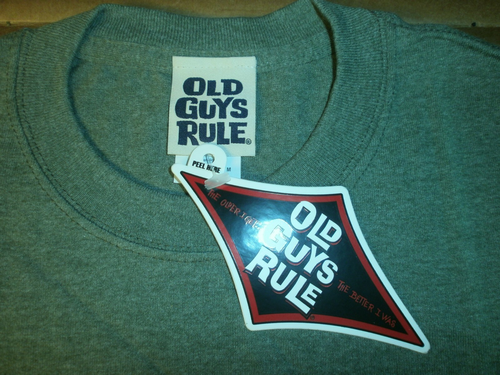 OLD GUYS RULE "TAKING THE ROAD LESS TAKEN" S/S T-SHIRT SIZE M gallery
