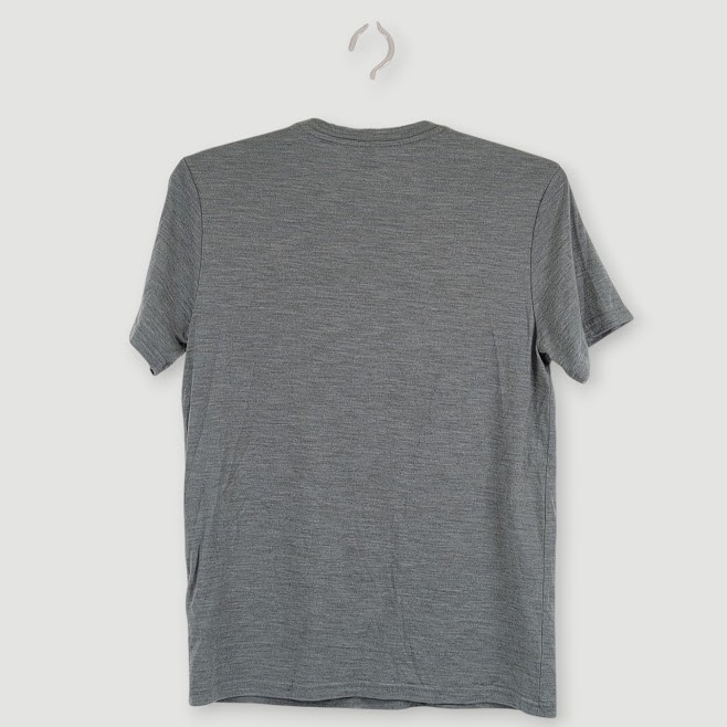 Merino protecT Wool Base Layer T Shirt Mens Medium Gray Casual Lightweight gallery