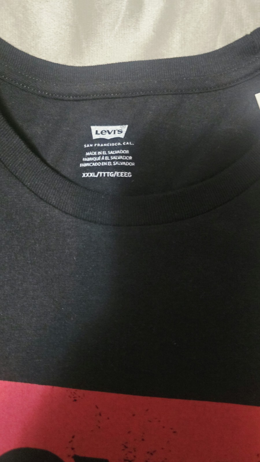 Levi Signature Men's Shirt XXXL Black Short Sleeve 100% Cotton gallery