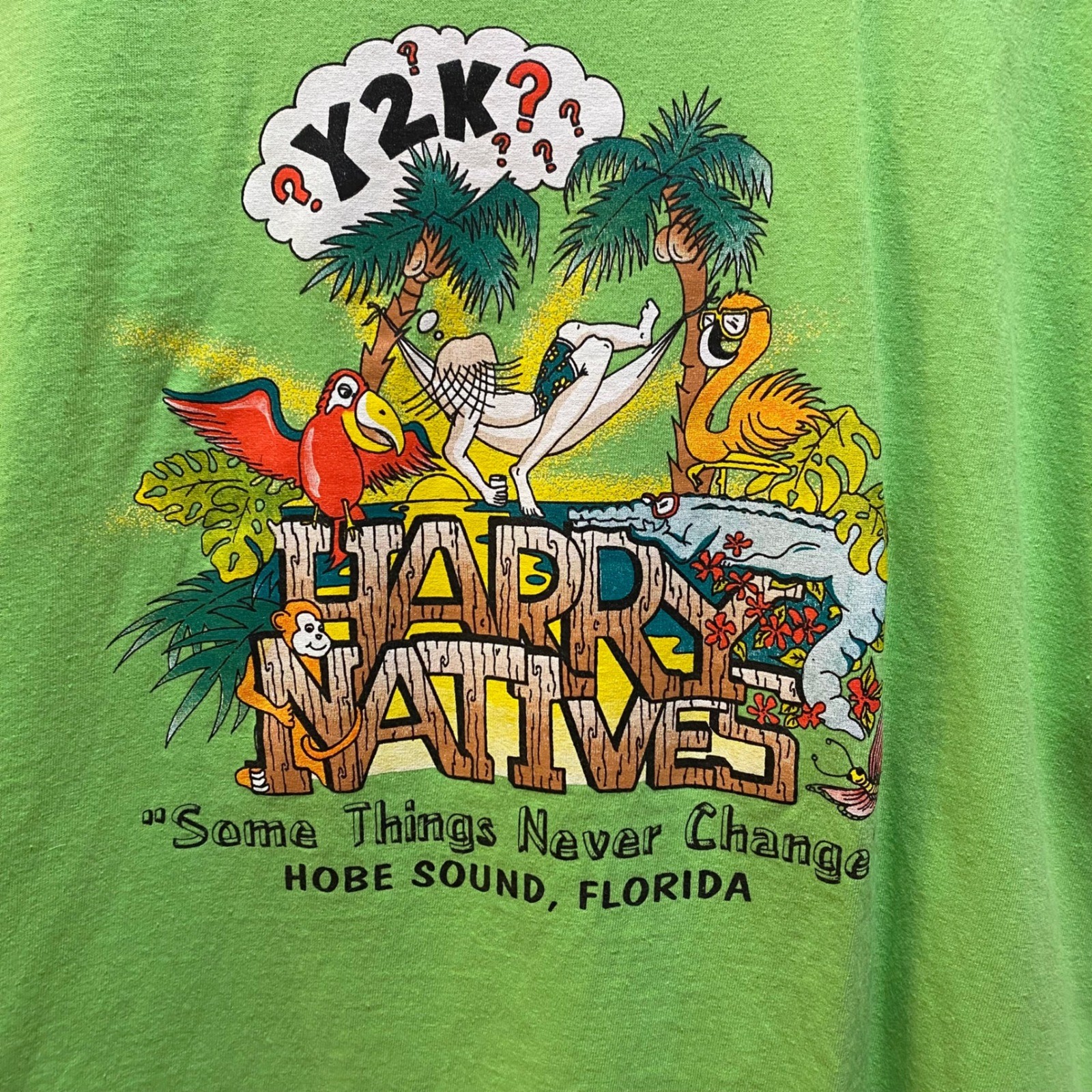 Gildan's Men's Short Sleeve T-Shirt. Large. Lime Green. Cotton. gallery