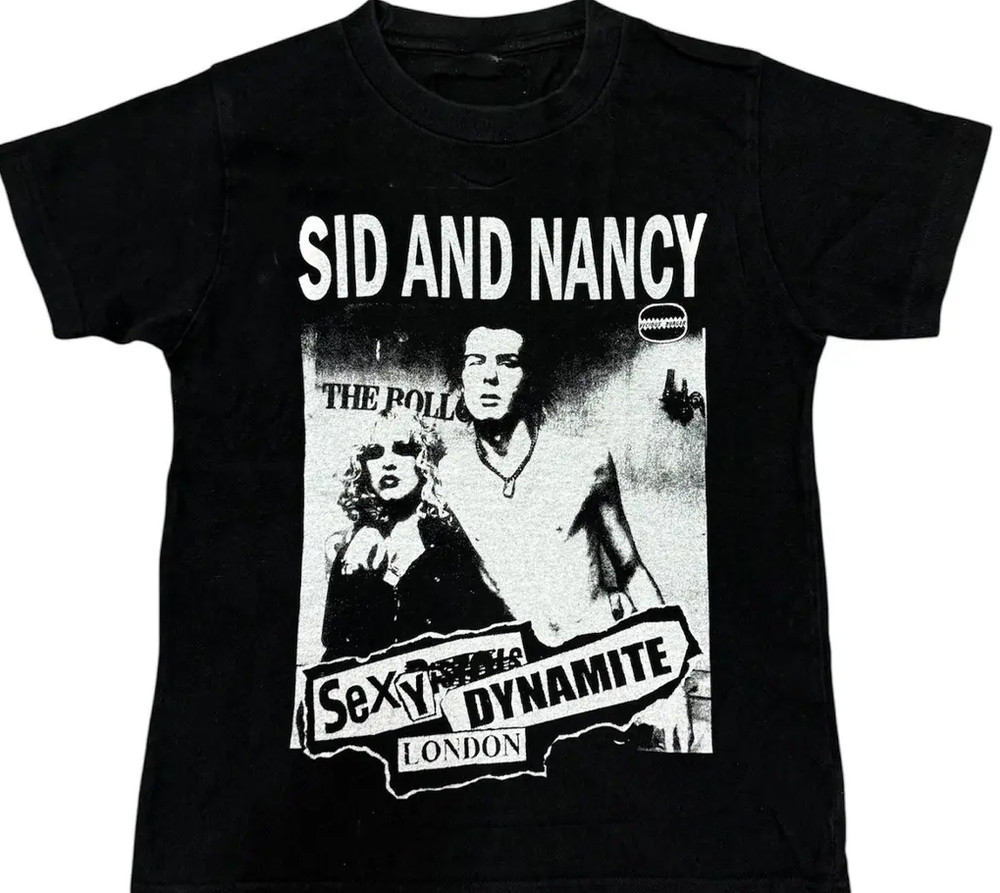 Sid And Nancy Sexy Dynamite London Adult Shirt Cotton WA803