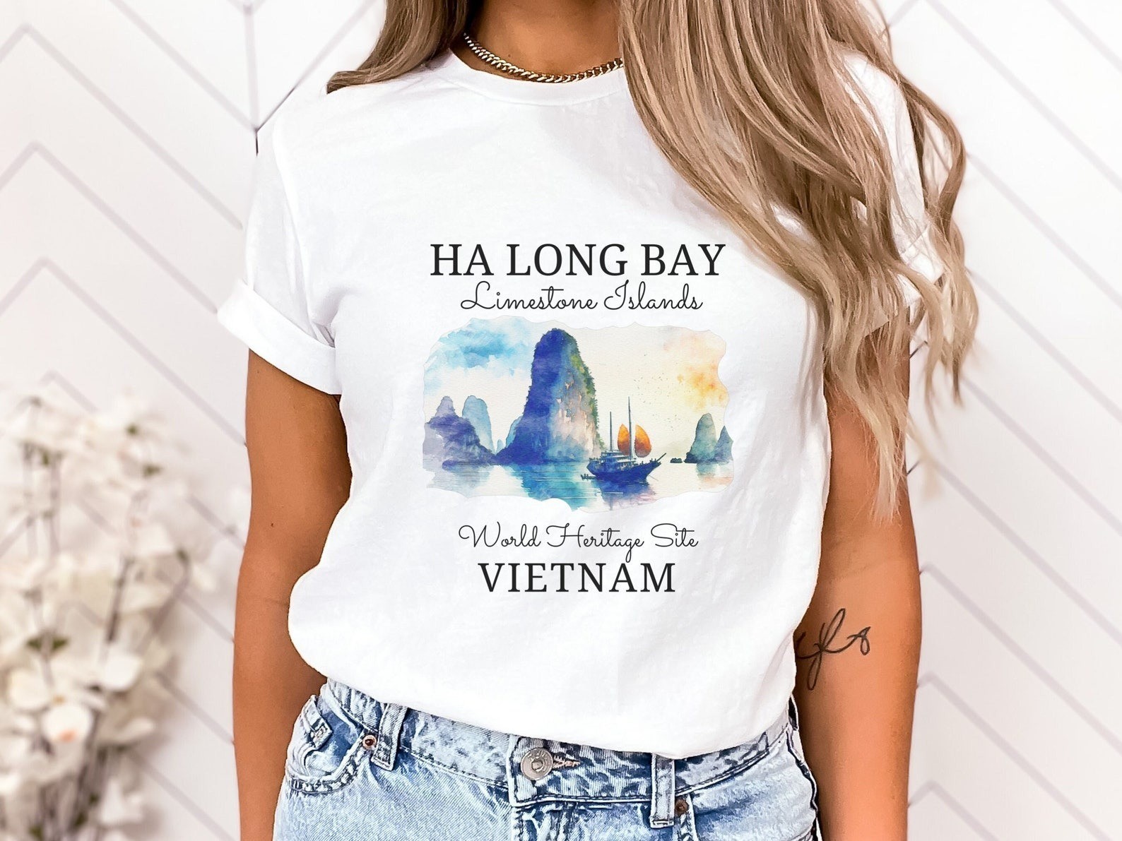HA LONG BAY T-Shirt Travel Gift for VIETNAM Trip Lovers Souvenir Tee gallery