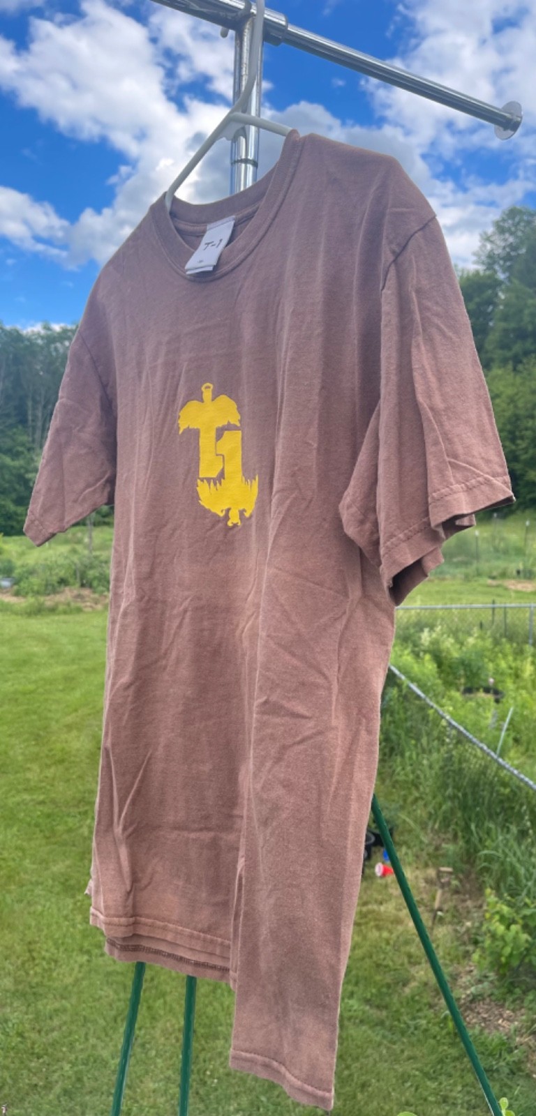 Terrible One bmx T-shirt medium tan Angel wings as above so below classic! gallery