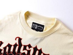 New Godspeed Skeleton Reading newspapers printed Men’s Long Sleeve T-shirt