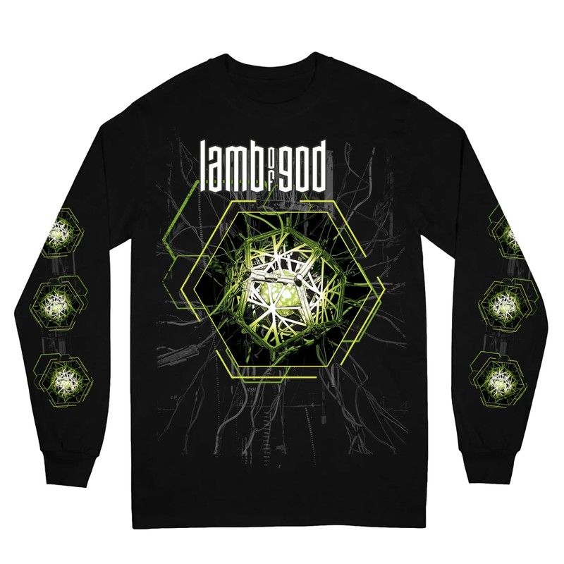 Lamb Of G0d Into Oblivion Hexagon Long Sleeve