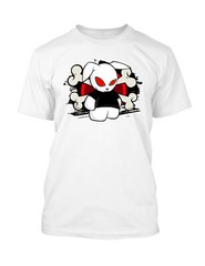 Halloween Big Tall Small Evil Bunny Tee Shirt Graphic Horror Pro Club Shaka RTP