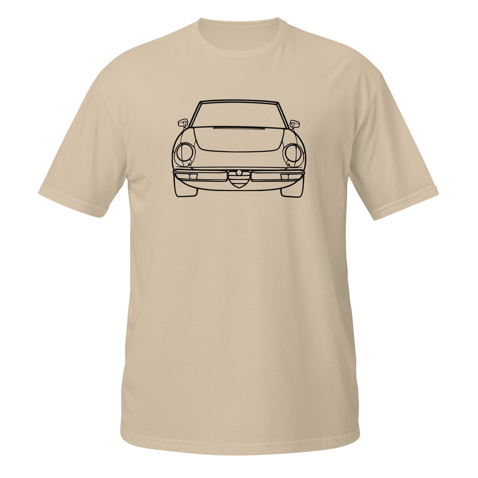 Comfy T-Shirt For Alfa Spider Car Lovers Birthday Gift Stylish Tee