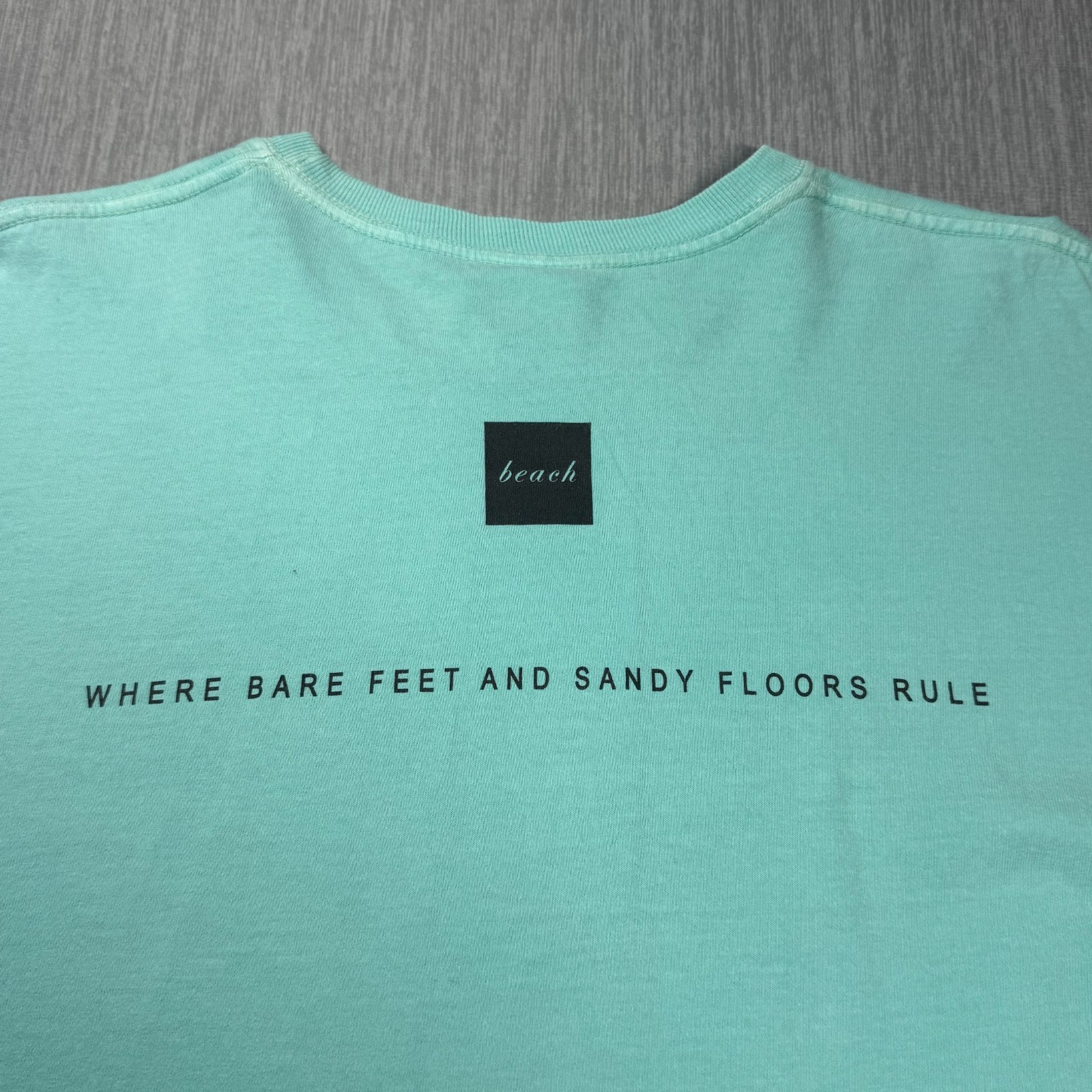 The Seaside Style T-Shirt Size XL Teal Blue Comfort Colors Long Sleeve gallery