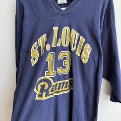 Vintage St. Louis rams Warner 3/4 sleeve tee (0178)