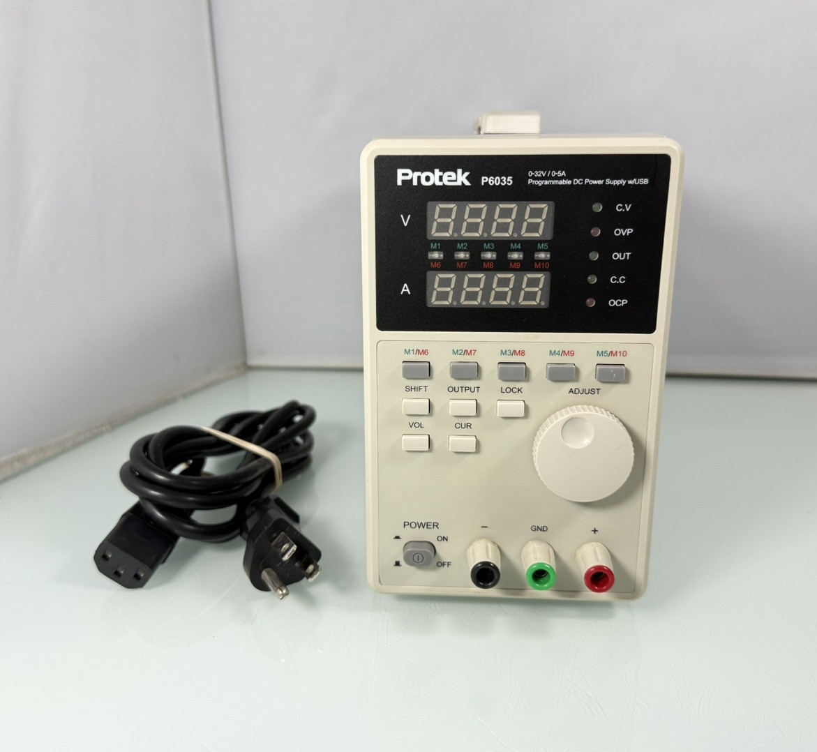 Protek P6035 Programmable DC Power Supply with USB Control Variable 0-32V / 0-5A