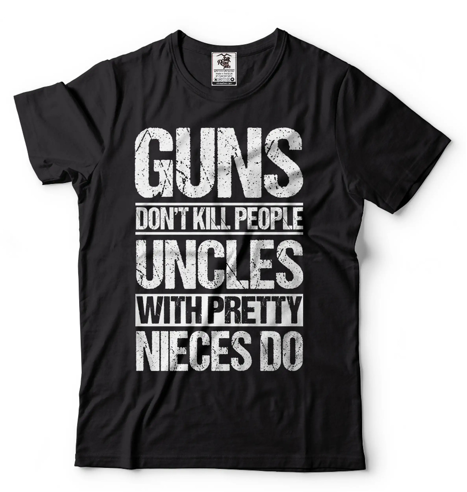 Mens Uncle Shirt Uncle Joke Shirt Uncle Funny Tee Uncles With Pretty Nieces Tee gallery