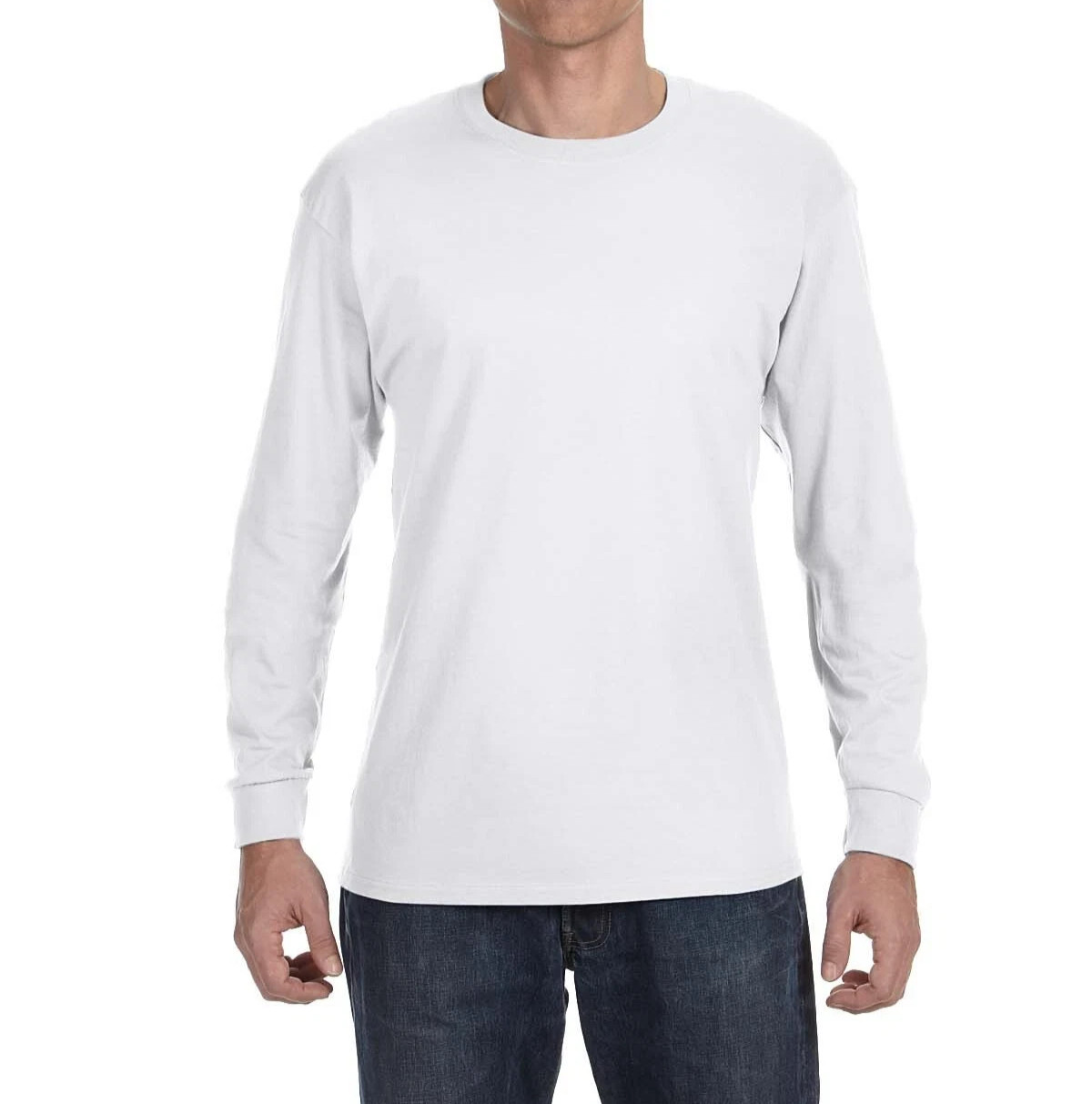 Gildan G540 Unisex Heavy Cotton Preshrunkt Crew Neck Long Sleeve T-Shirt print gallery