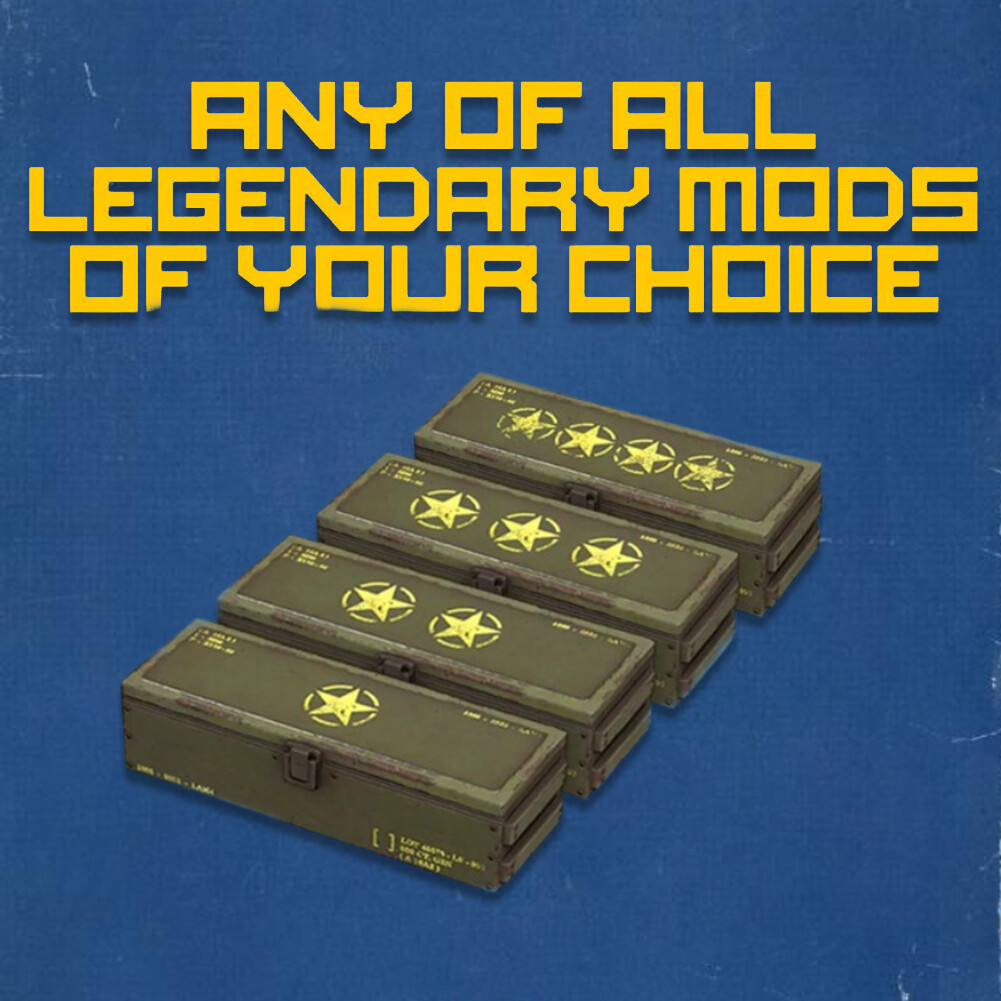 FO 76  ANY OF LEGENDARY MOD OF YOUR CHOICE [PC]