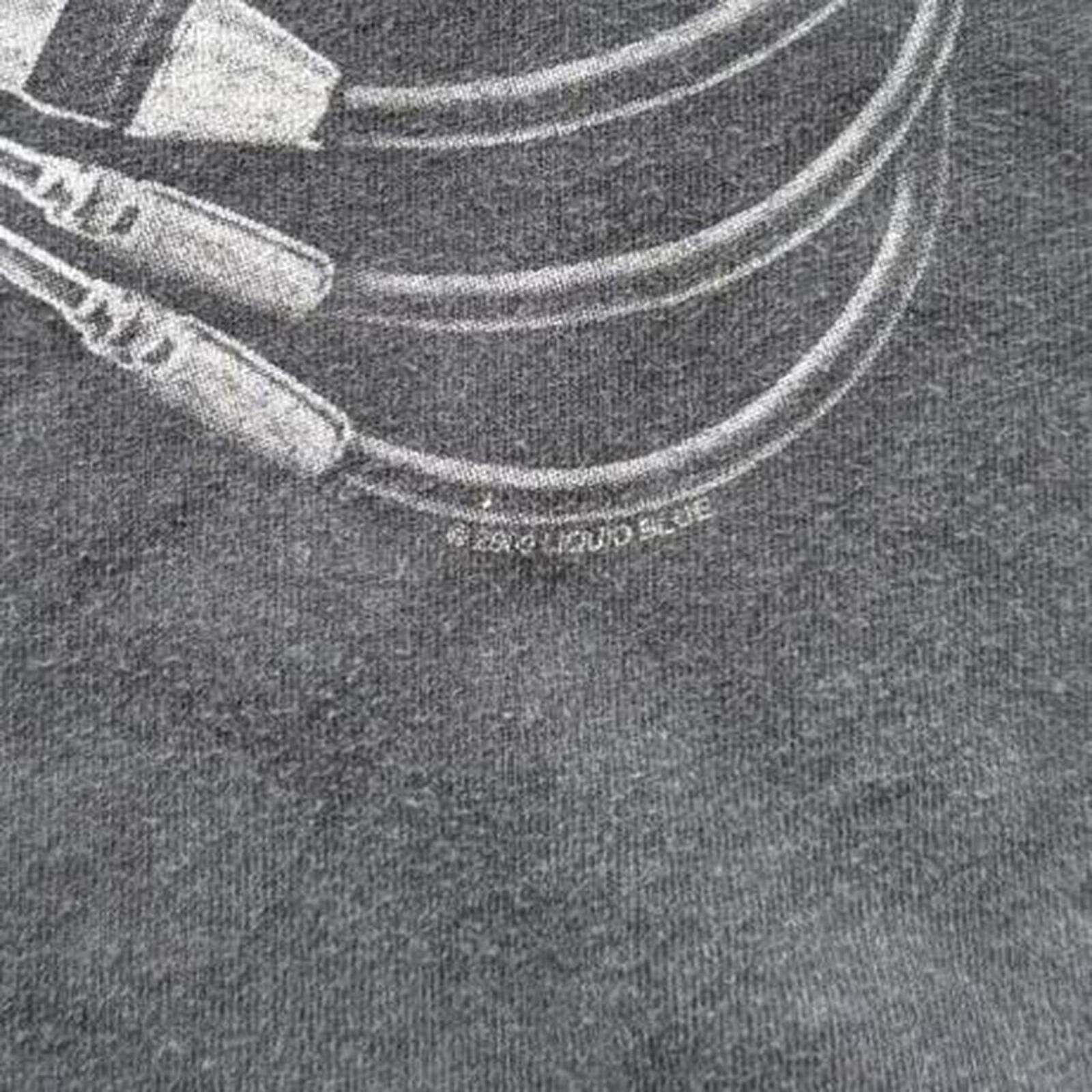 Vintage Liquid Blue Skeleton Guitar Tee gallery
