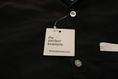 Men’s EPTM. NWT Black Satin Button Front Top Graphic Streetwear M Logo Skull