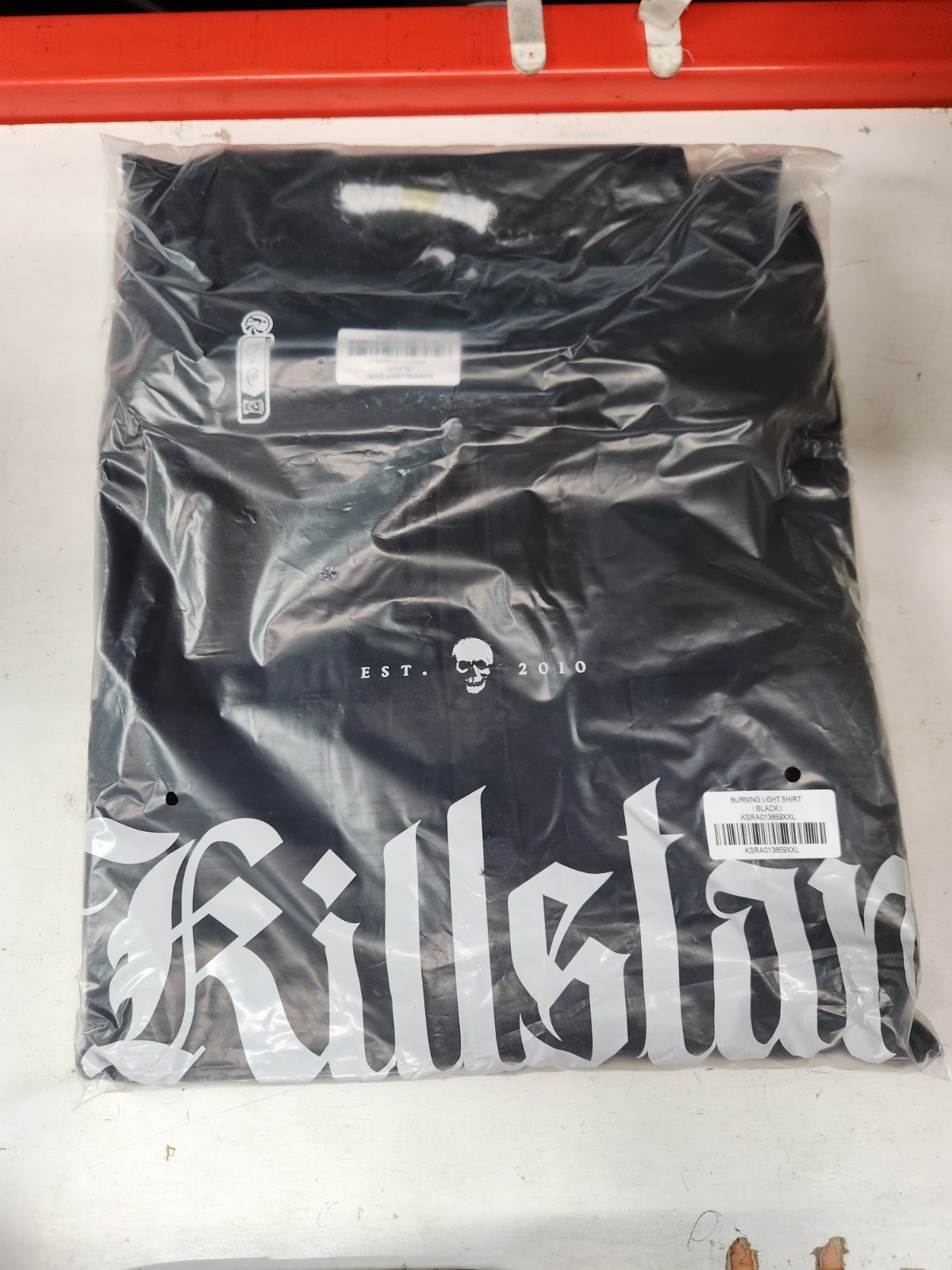 Killstar Mens Burning Light Shirt - Black, Size 2XL gallery