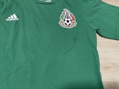 Adidas Ultimate Tee Men’s Sz S Mexico National C. VELA # 11 Green Soccer Futbol