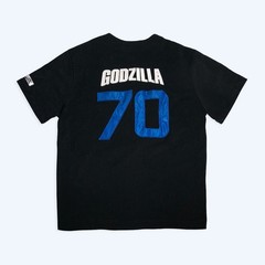 Godzilla 70th Anniversary Baseball Collection: Black Los Angeles Jersey, Medium