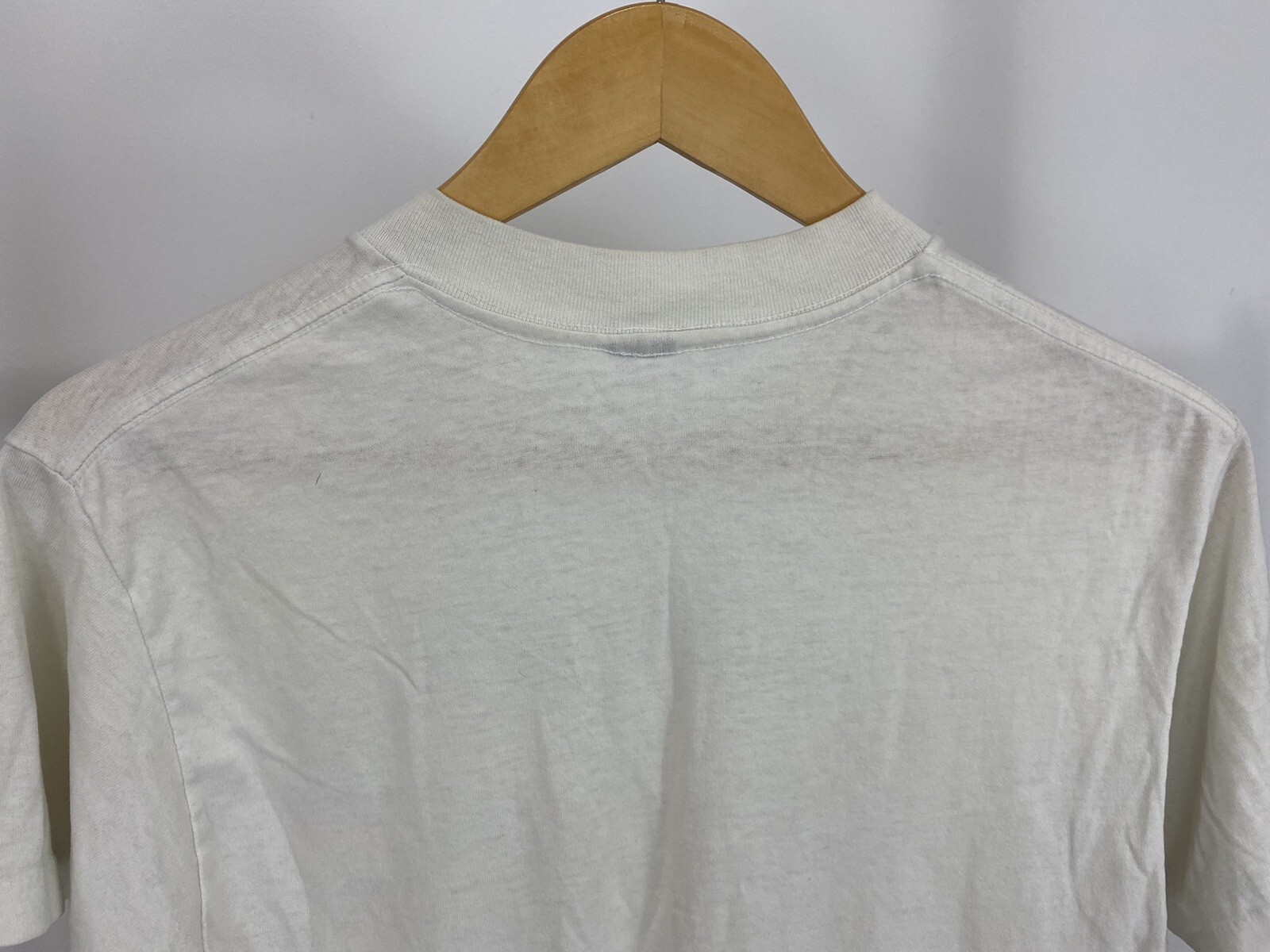VTG 80s Slazenger American Athlete Runner Marathon Burn Out Paper Thin T-Shirt M gallery