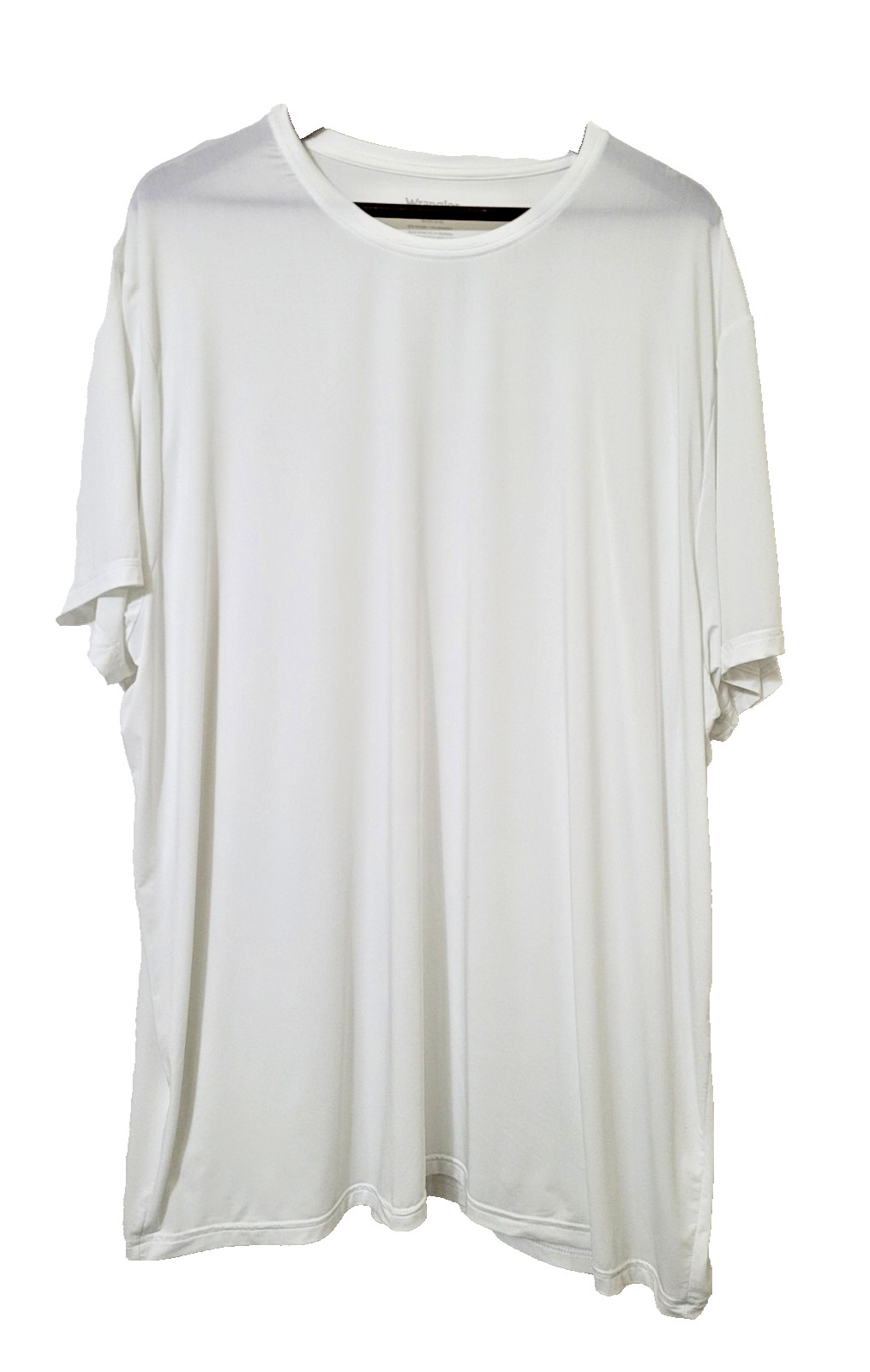 Men’s Wrangler White Nylon/Spandex Athletic Tee 3xl