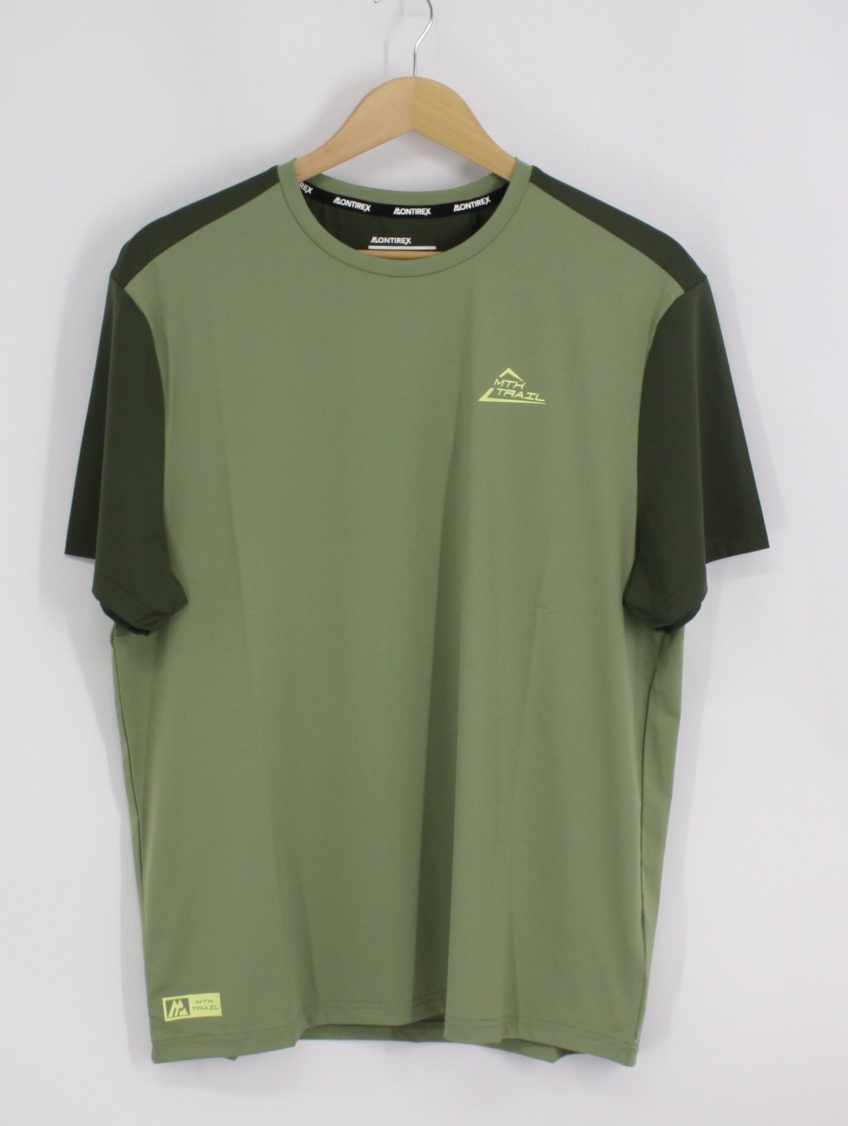 MONTIREX MENS MTX TRAIL 2.0 T-SHIRT ACTIVEWEAR SIZE M ELM/FLECK GREEN RRP £35 IB gallery