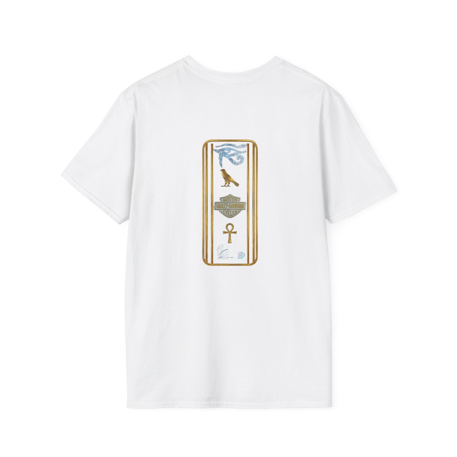 The Egyptian God Anubis Art T-Shirt | HD Motorcycle Edition