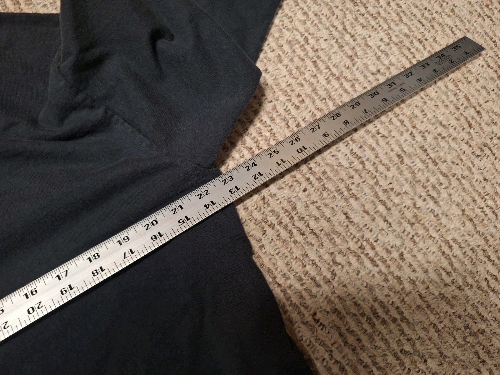 Vintage 90s 00s Nike Black Turtleneck Long Sleeve Shirt L gallery