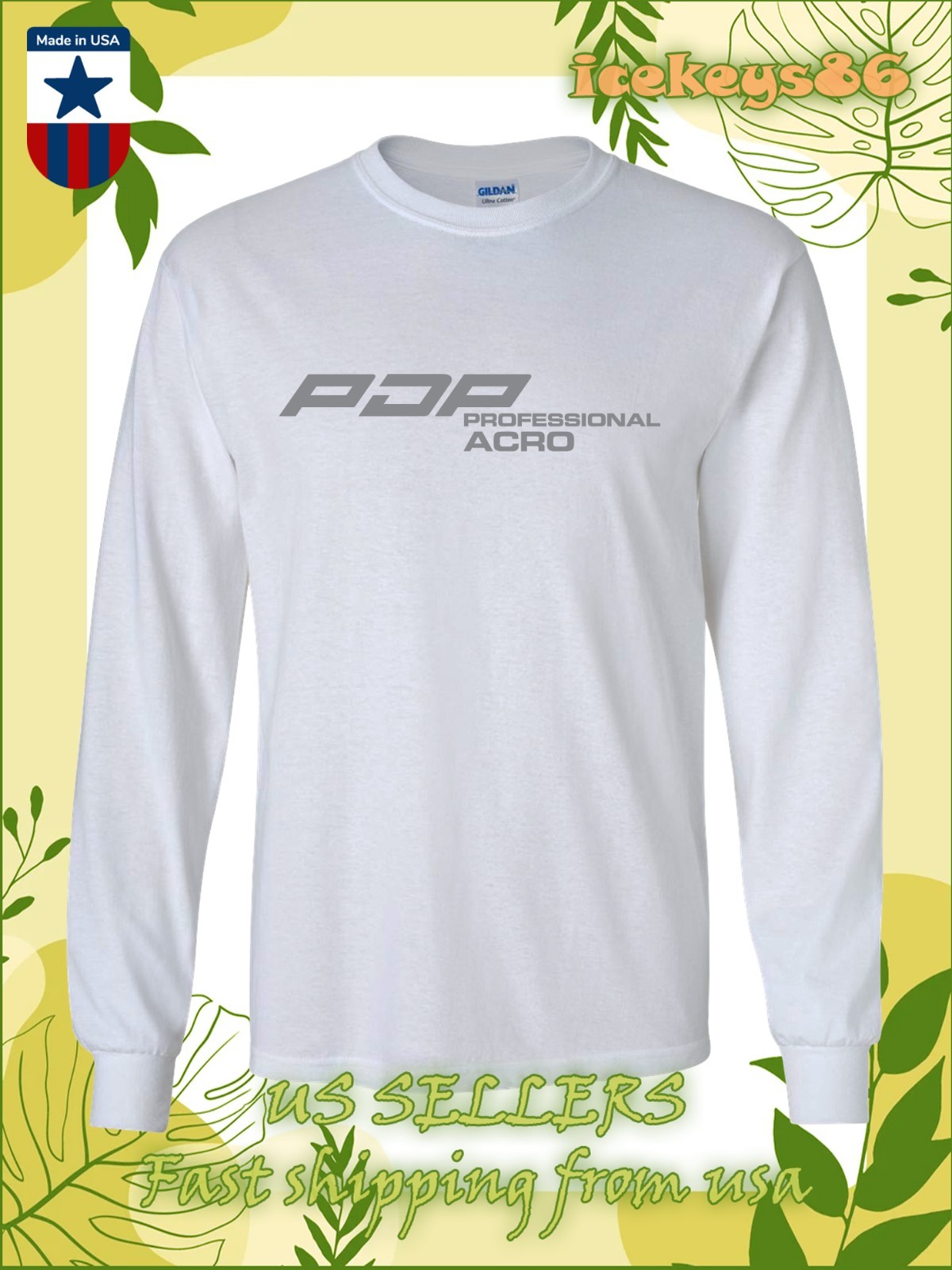 New Walther PDP Pistols Logo Men's Long Sleeve T-Shirt American Size T-Shirt gallery