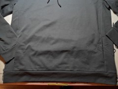 Large Dark Gray Active 100% Poly Sleeve Pocket 32 Degree Heat Brand Hoodie