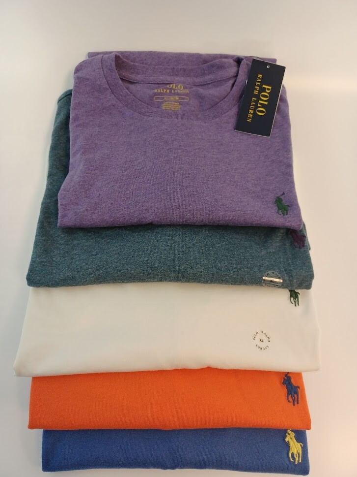 Men’s Polo Ralph Lauren Classics Fit Short-Sleeve Tee Shirt XS S M L XL 0025