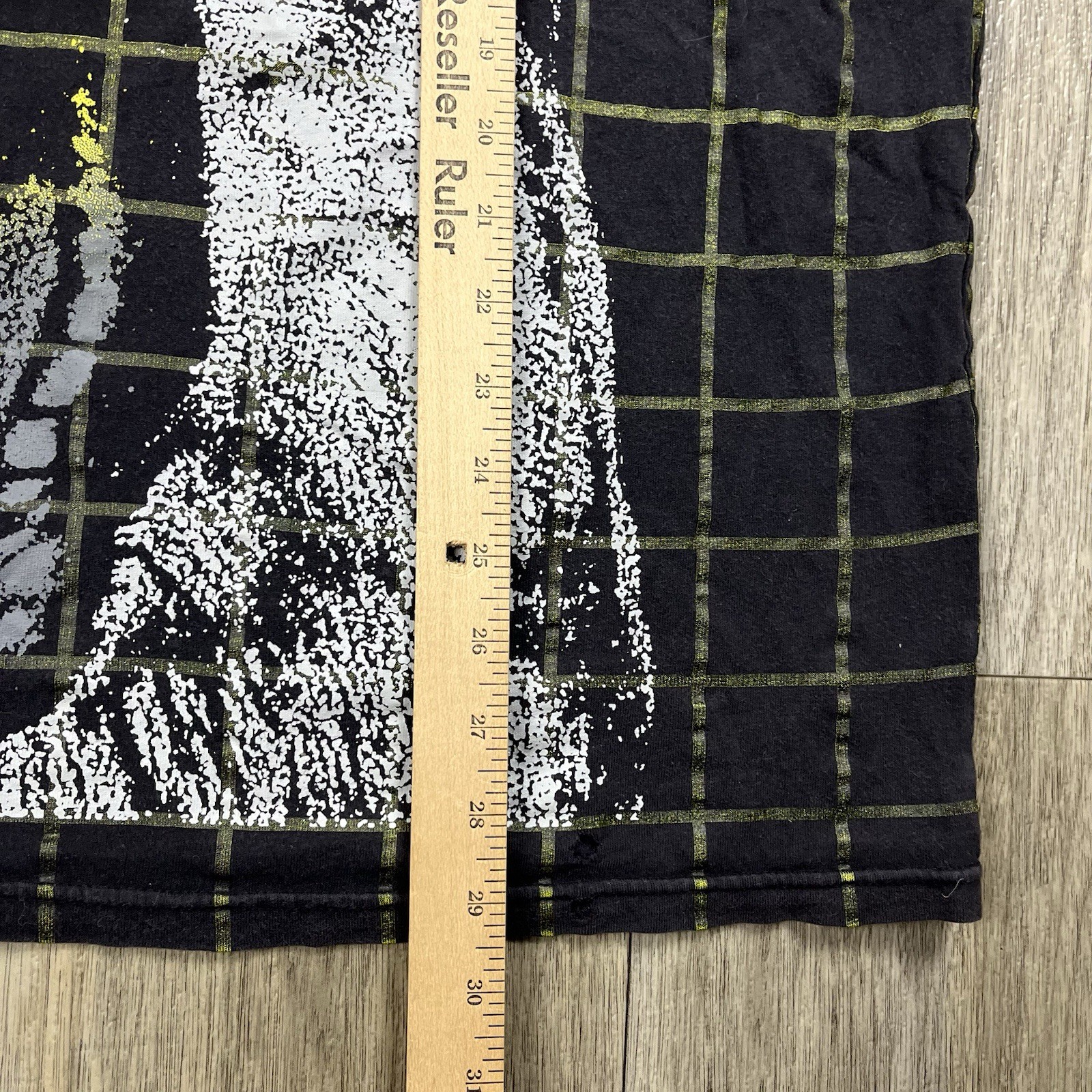 Nike ACG T-Shirt Size XL Black Geometric Matrix Print Rare Streetwear Thailand gallery