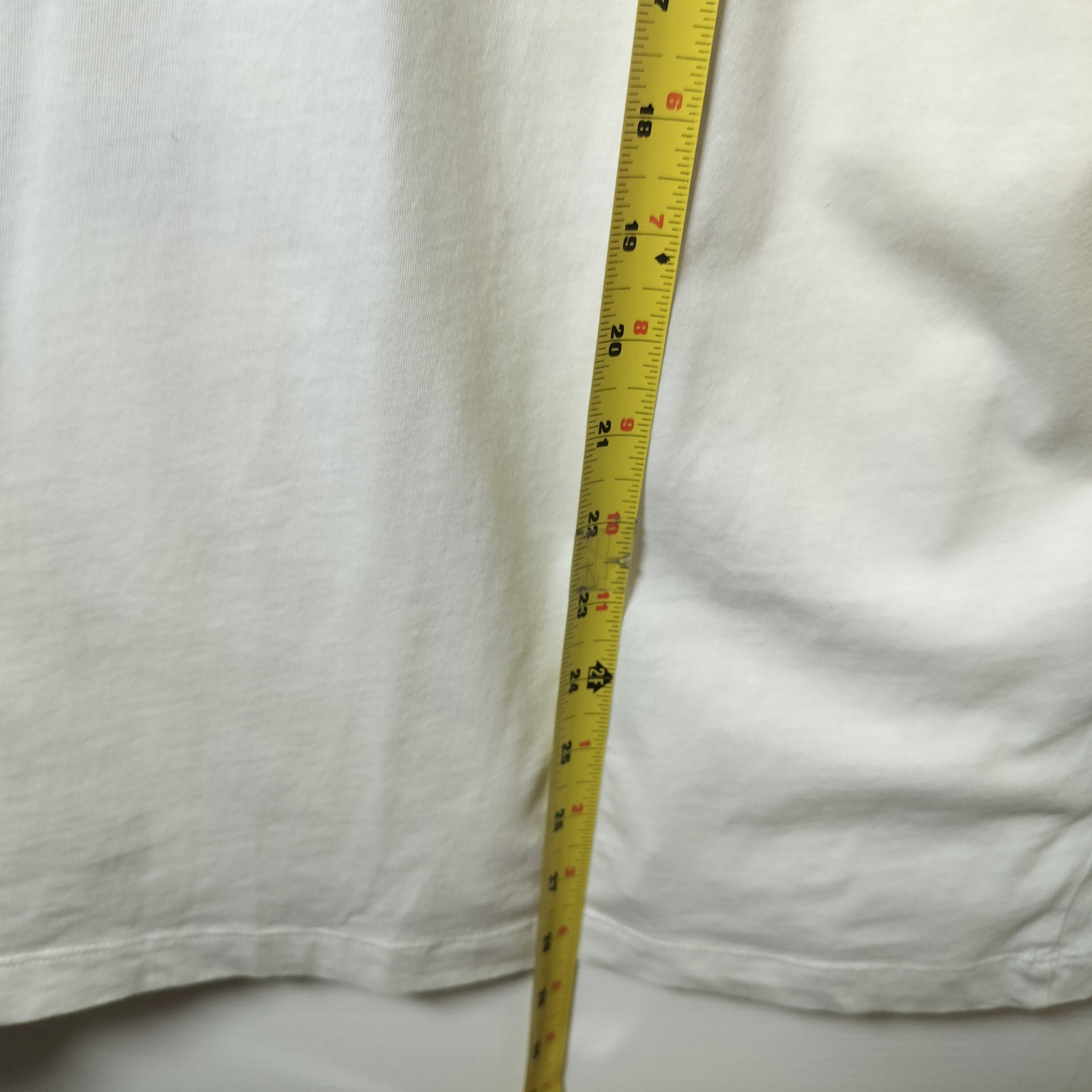 McQ Alexander McQueen Mens Abstract Graphic Print T-Shirt White Cream Large gallery