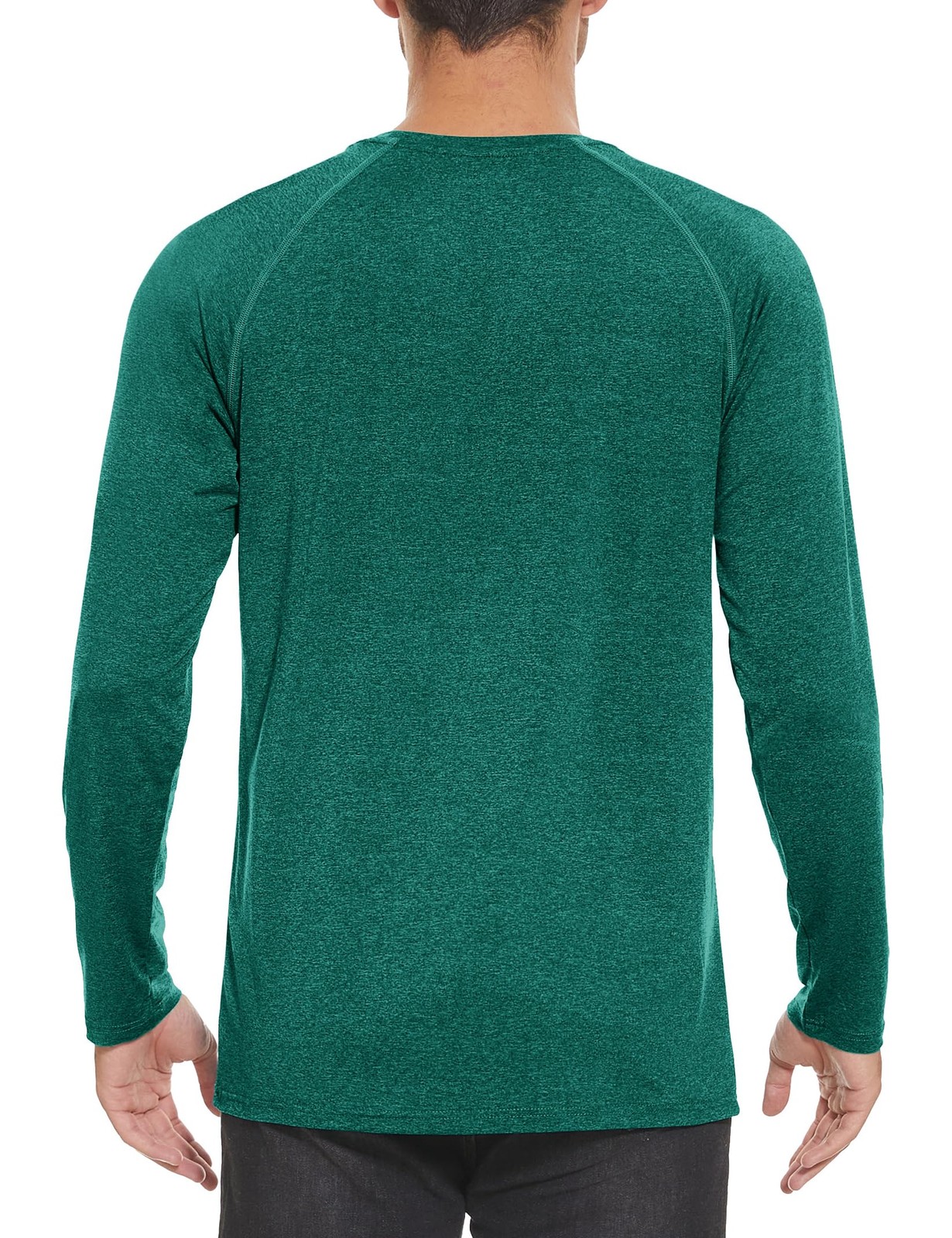UPF 50 Shirts for Men Long Sleeve Lightweight Dry Fit Sun Protection Shirt Su... gallery