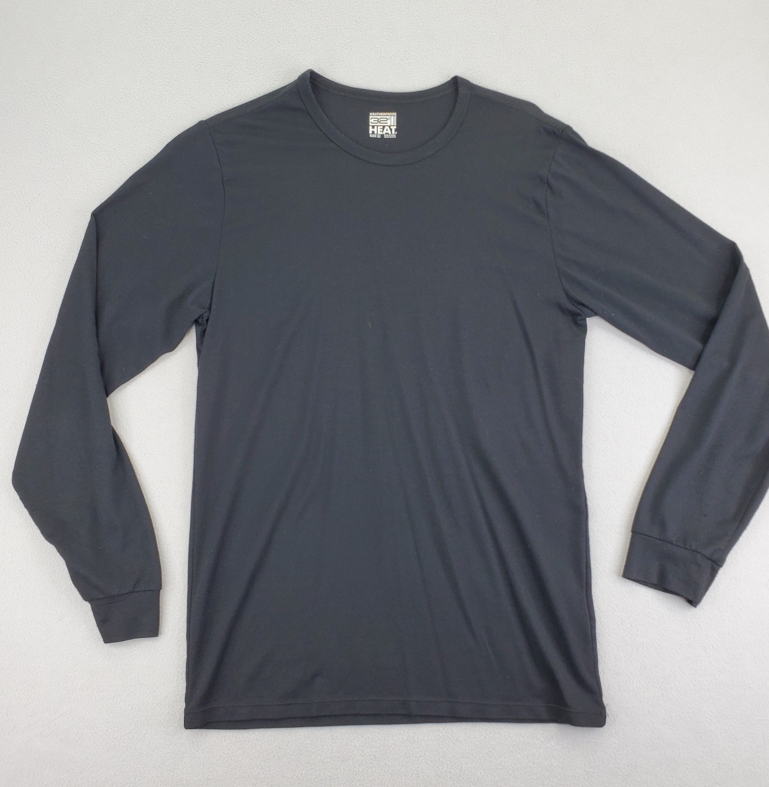 32 Degrees Heat Shirt Mens S Black Long Sleeve Stretch Soft Base Layer Outerwear