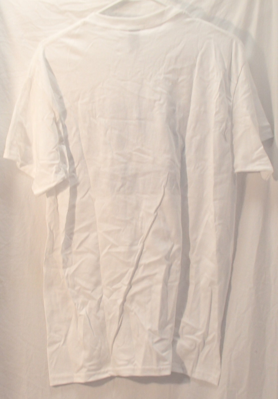 Los Angeles California White Heavy Cotton Gildan Silk-Screened T-Shirt Mens L gallery