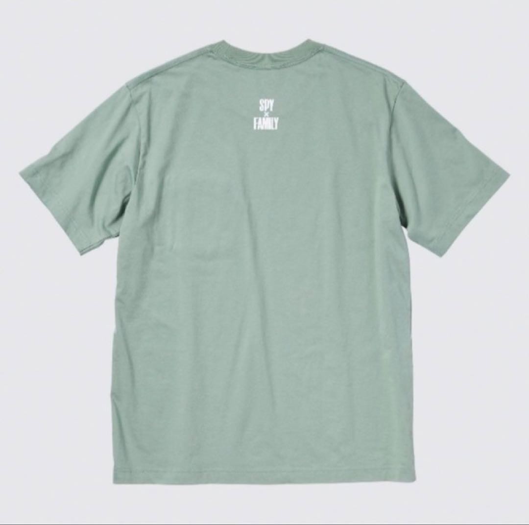 SPYxFAMILY Uniqlo Collab T-shirt 4XL Green Used gallery