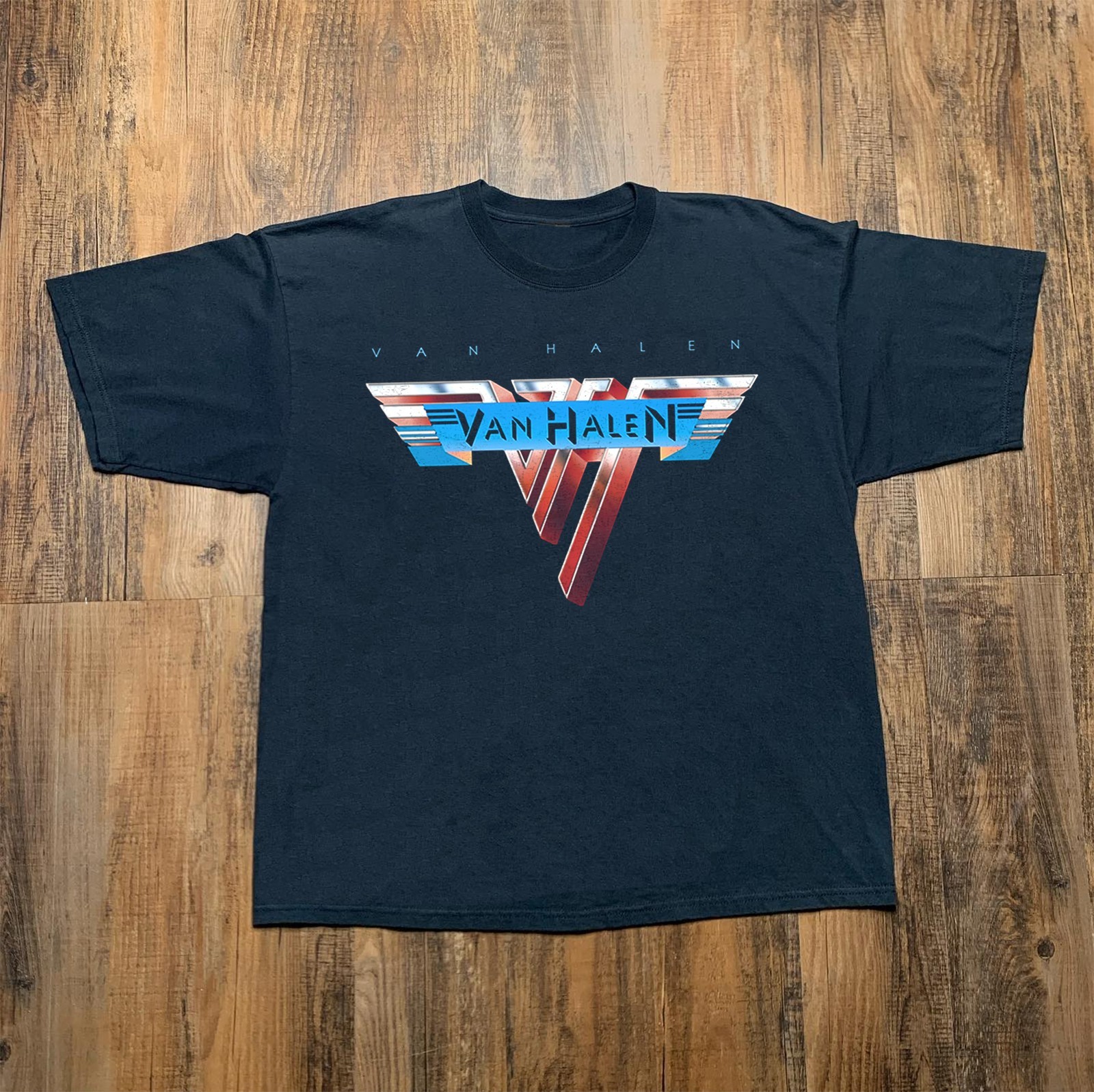 Van Halen Logo Rock Band Classic Black Unisex T-shirt Size S-5XL gallery